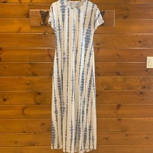 LulaRoe Maria Tie-Dye Maxi Dress